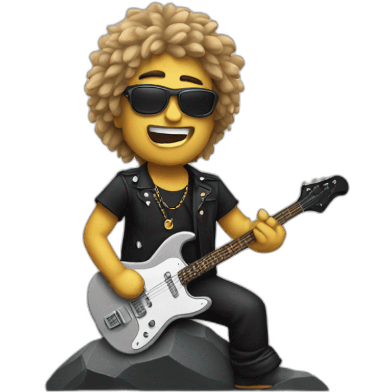 Rock and roll emoji