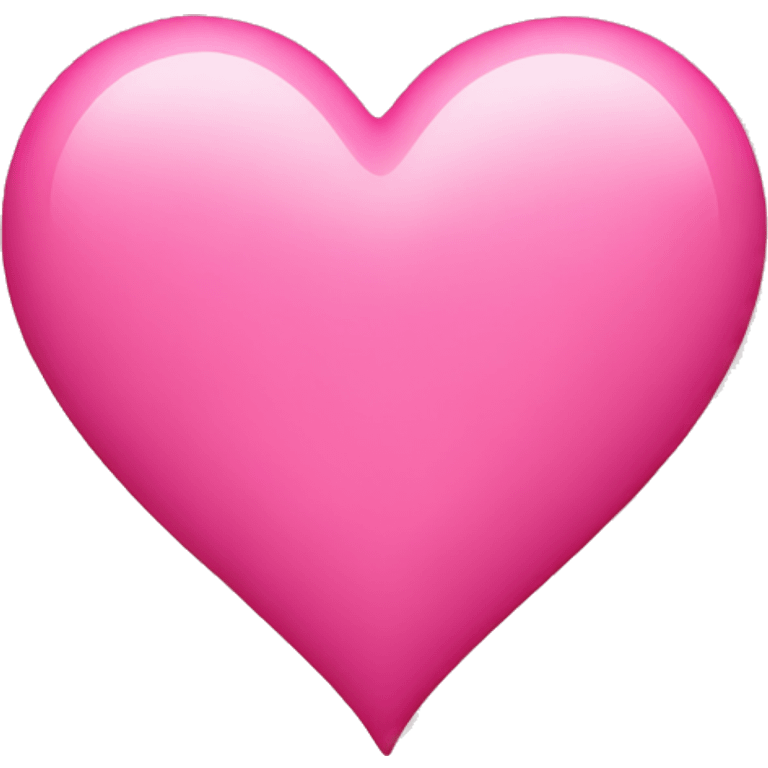 Pink heart emoji