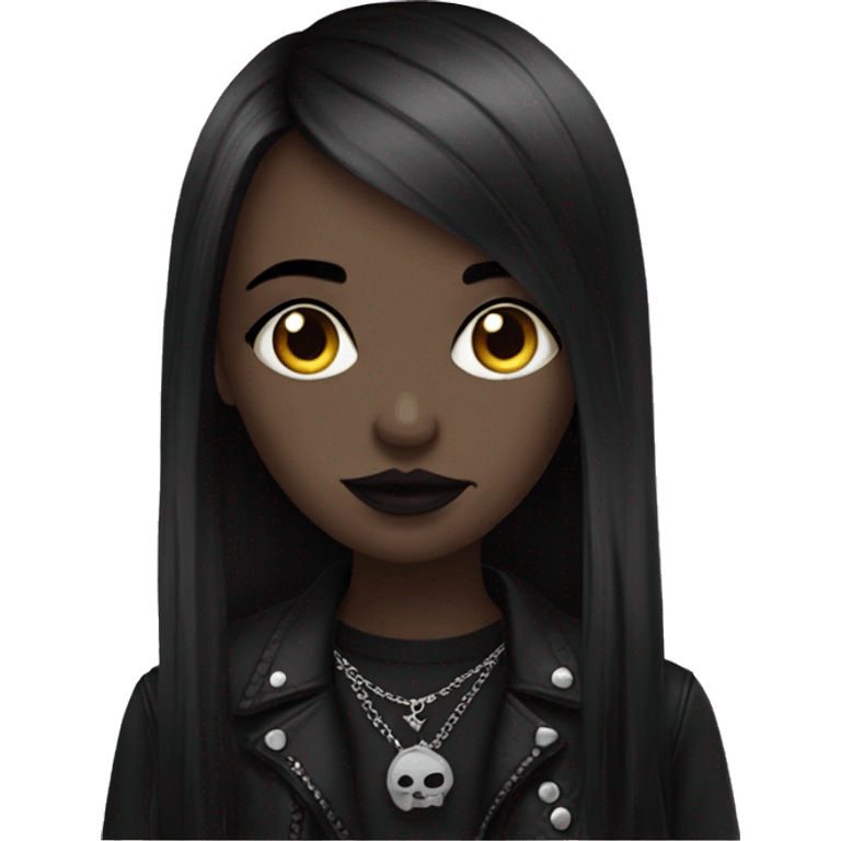 Goth girl  emoji