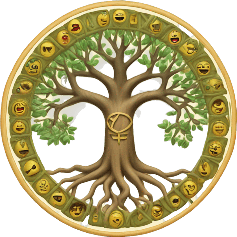 Kabbalah Tree of Life emoji