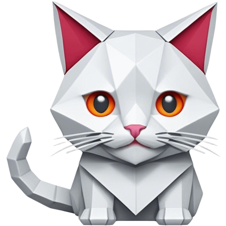 cat origami emoji