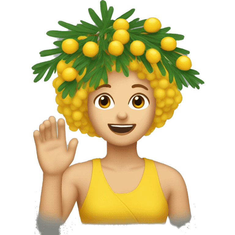 mimosa  emoji