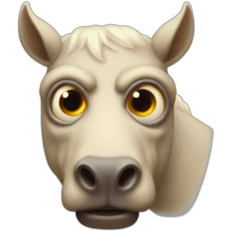 Cheval cyclope emoji