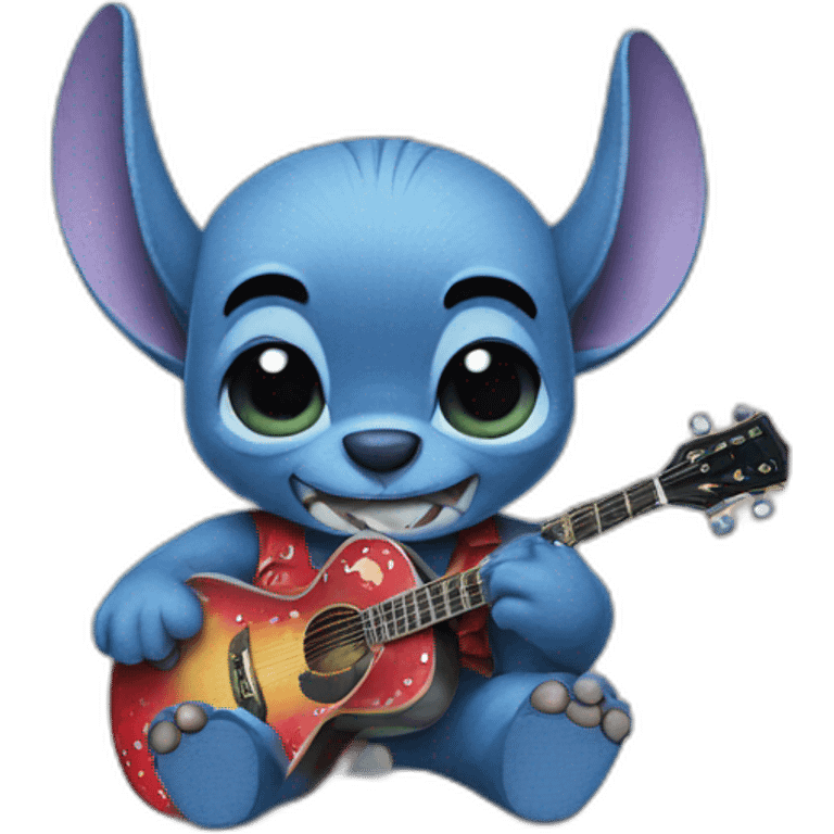 stitch as elvis emoji