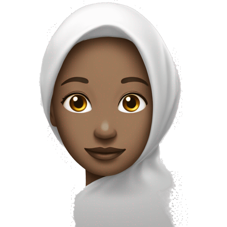 Skin Care packaging white emoji