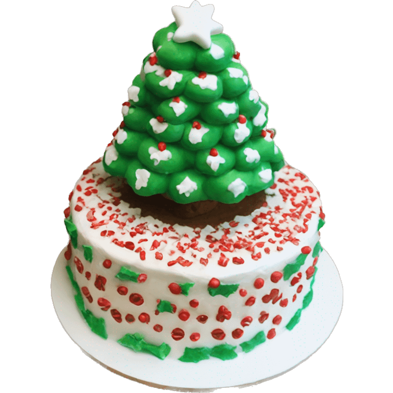 Little Debbie Christmas Tree Cake emoji