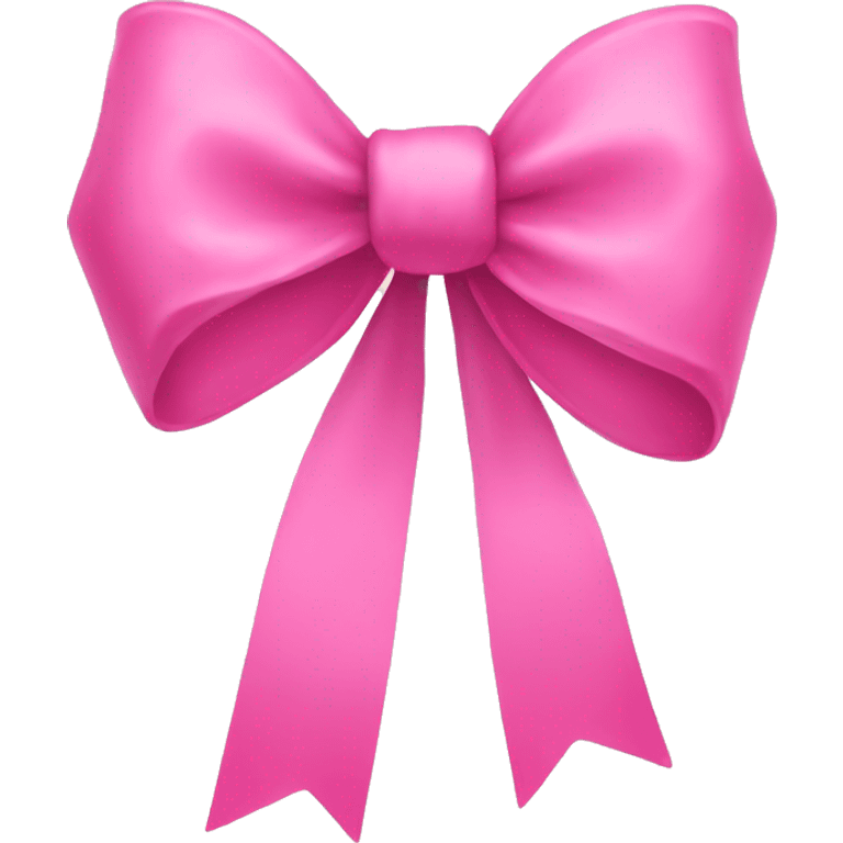 pink bow emoji