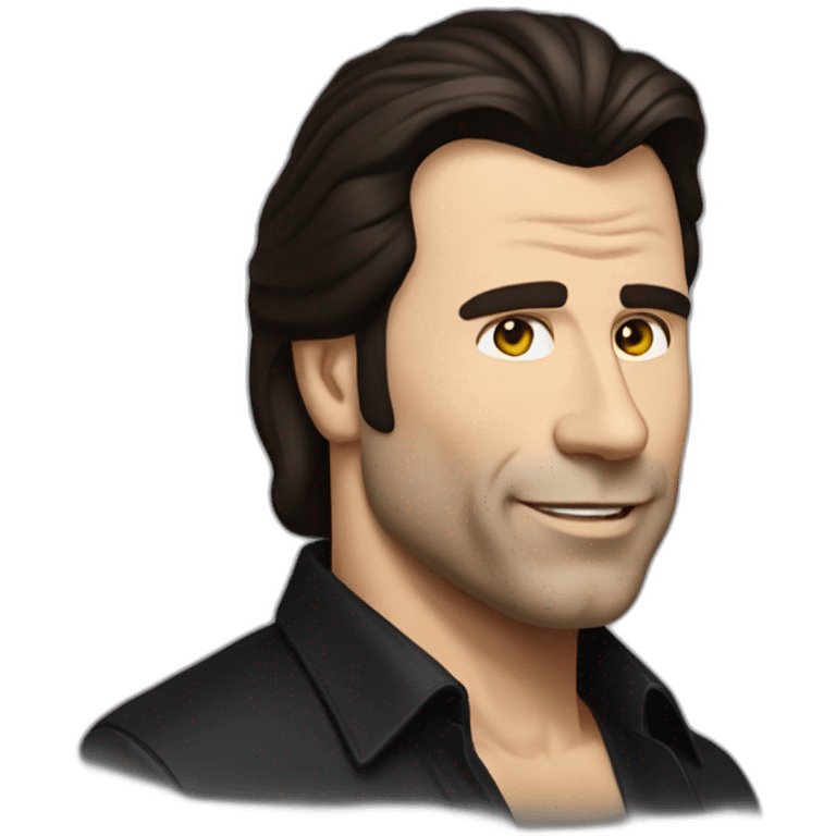 john travolta forward emoji