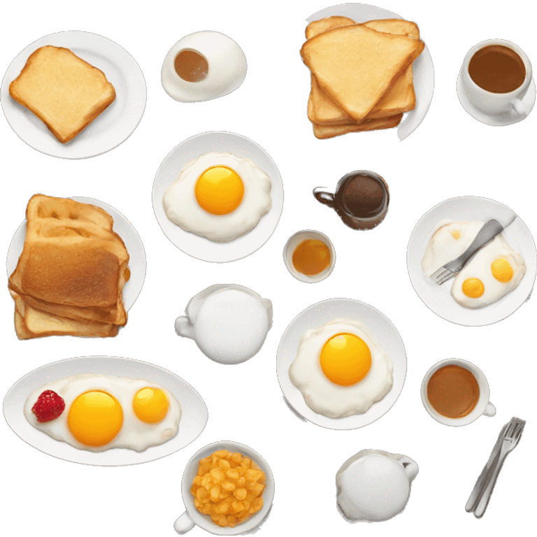 have a breakfast emoji