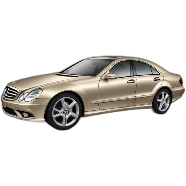 Mercedes w219 color champagne bottom view emoji