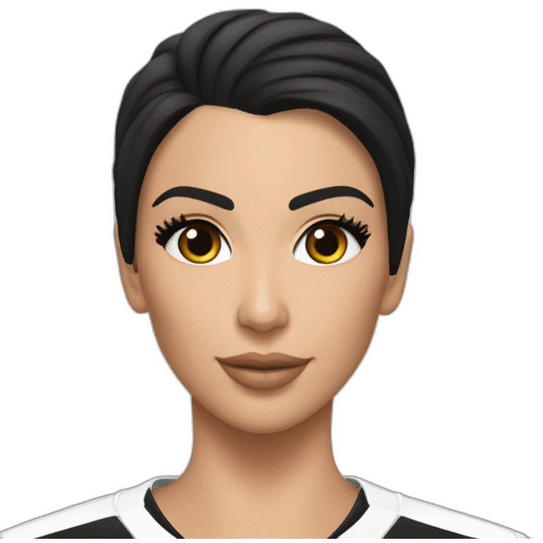 Kim kardashian qui joue à fifa emoji