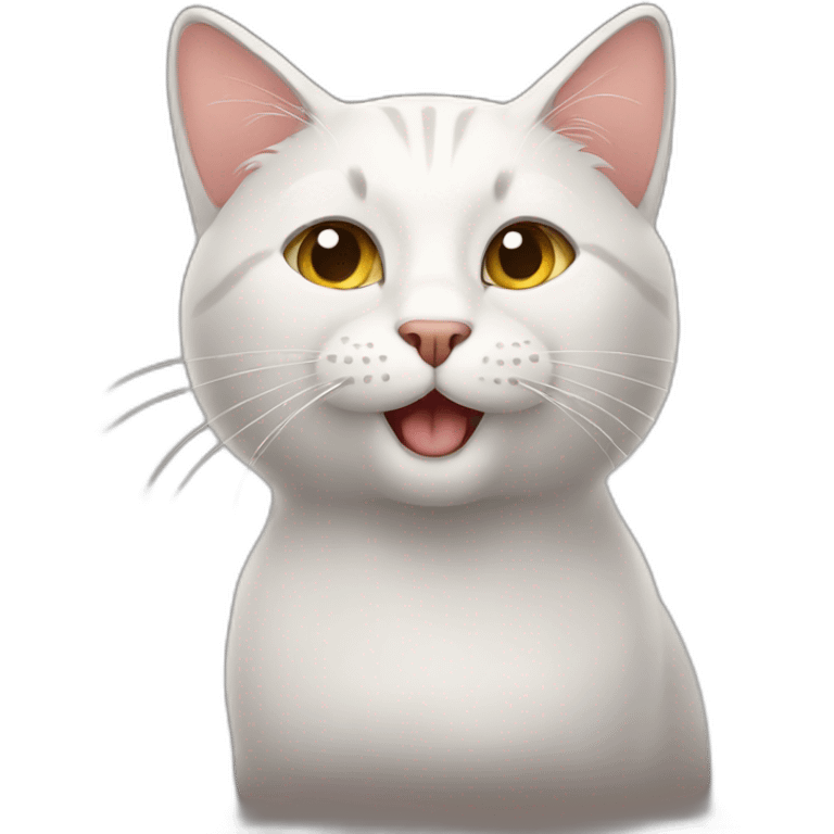 Cat animated emoji