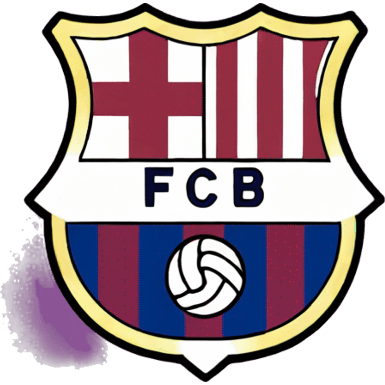 FC Barcelona Logo emoji