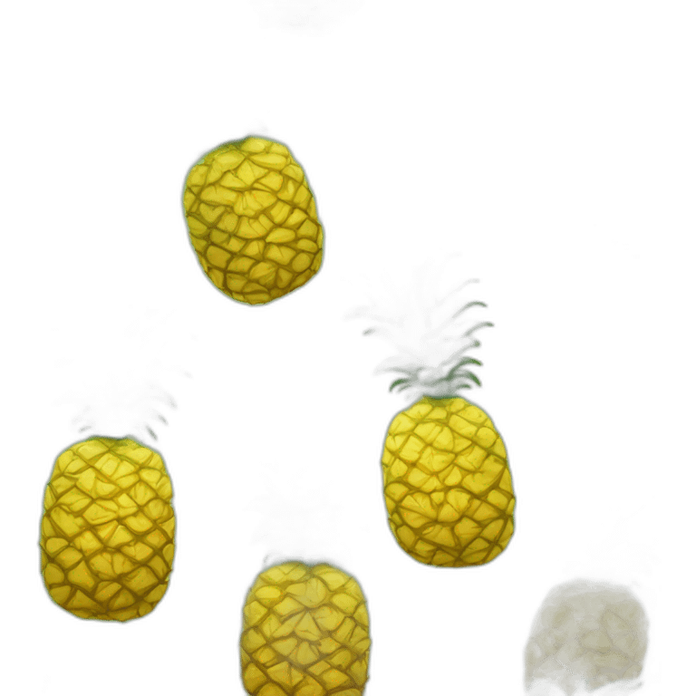 Ananas qui fumé emoji