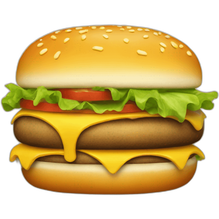 Cheeseburger emoji emoji