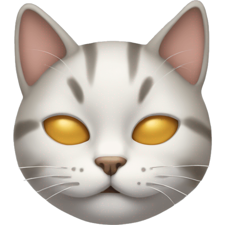 sleeping iphone cat face emoji