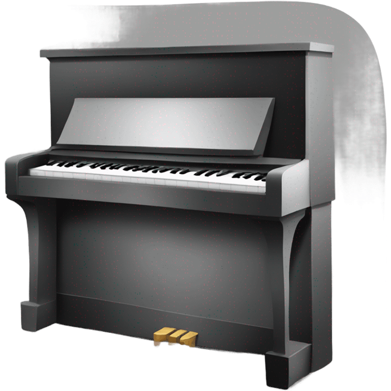 A piano logo for an entreprise named Airbn'Zik emoji