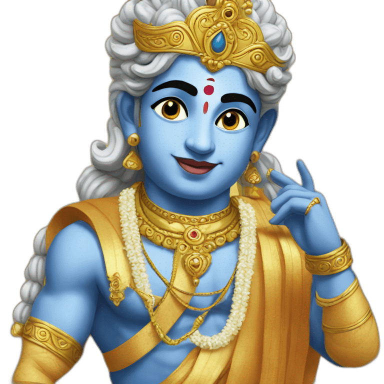 Lord krishna  emoji