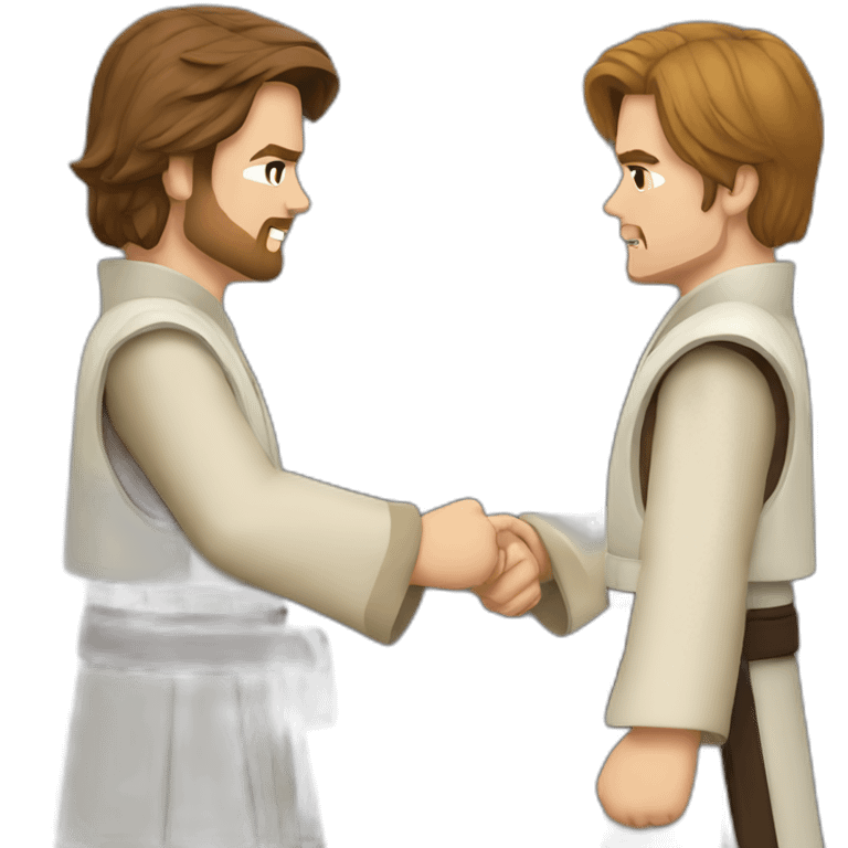 Anakin vs obi-wan epic battle emoji