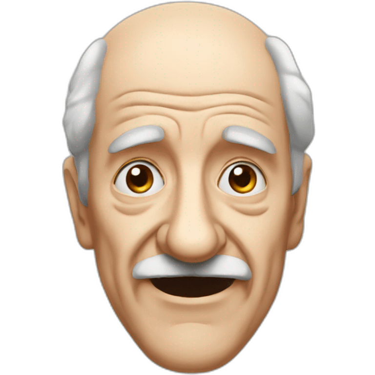 british old man big nose emoji