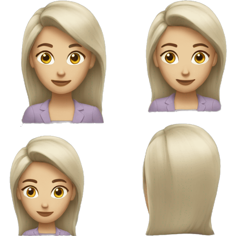 Business woman emoji