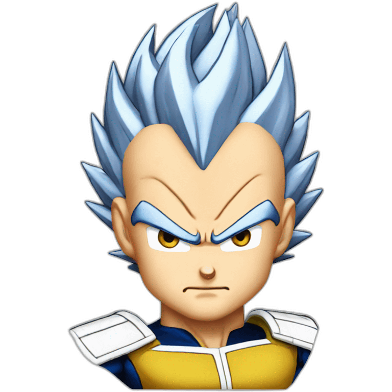 Vegeta head emoji