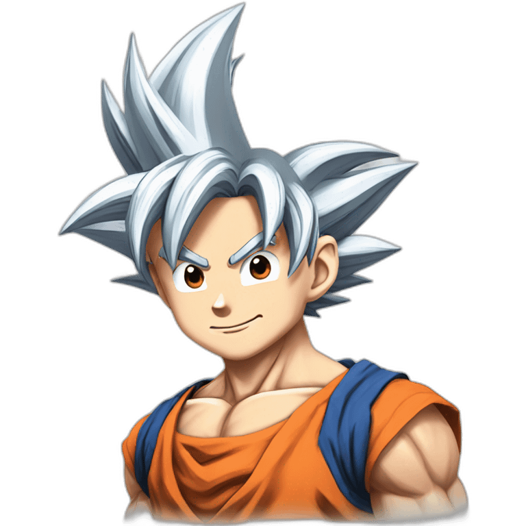 Goku heureux emoji