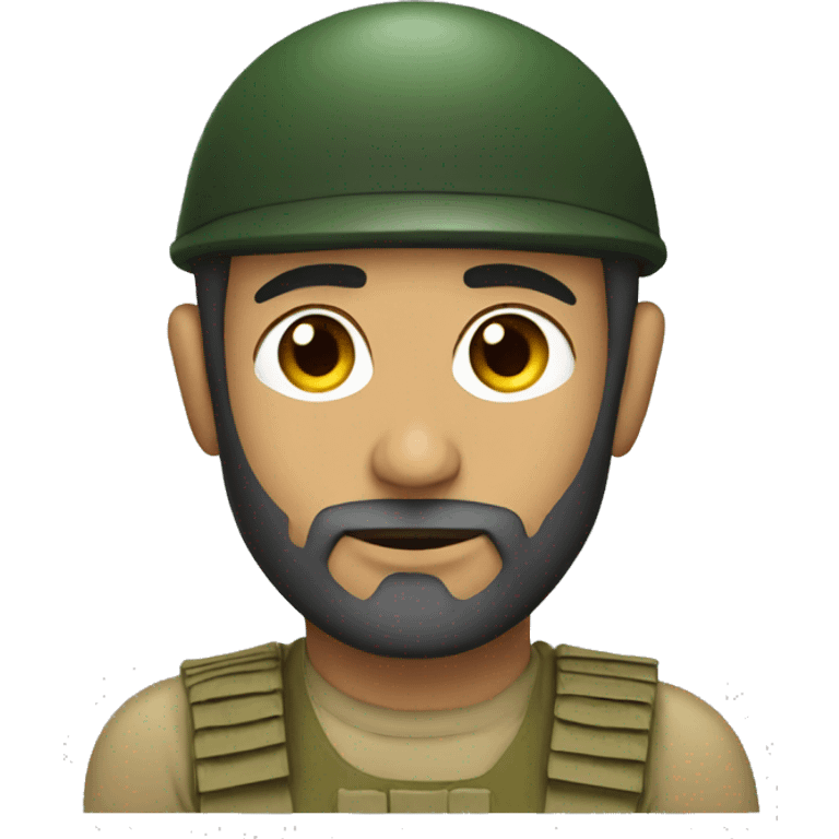 Iranian soldier emoji