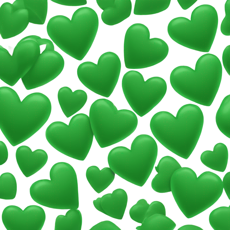 forest green heart emoji emoji