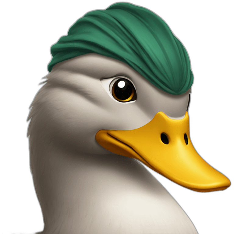 Canard tout beau emoji