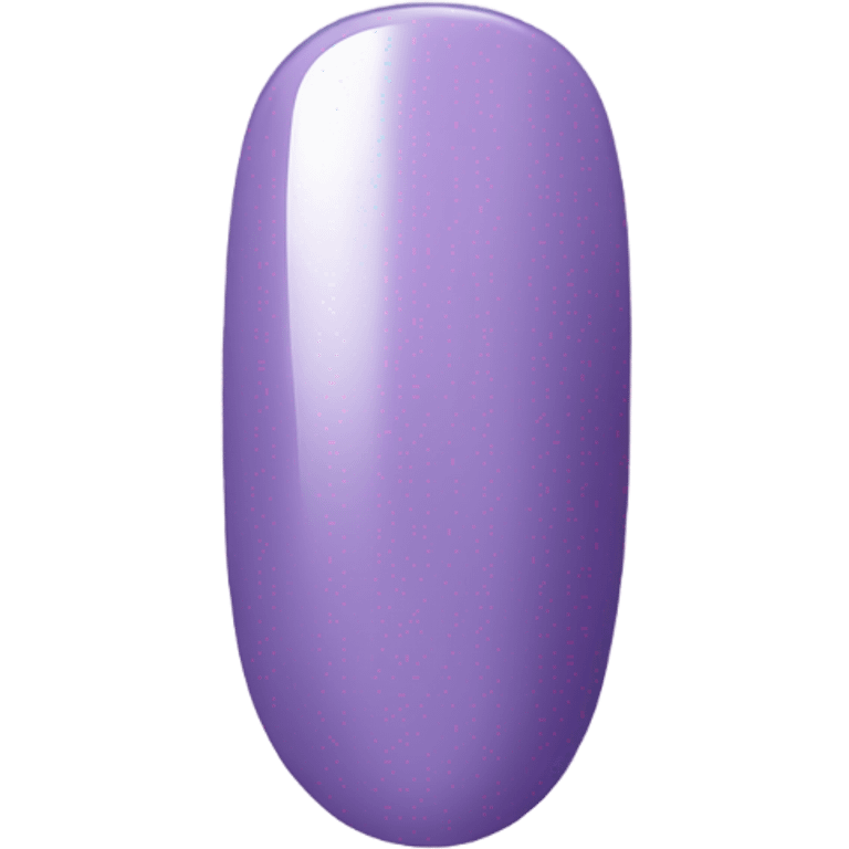 light purple nail color emoji