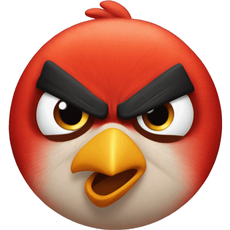 angry bird emoji