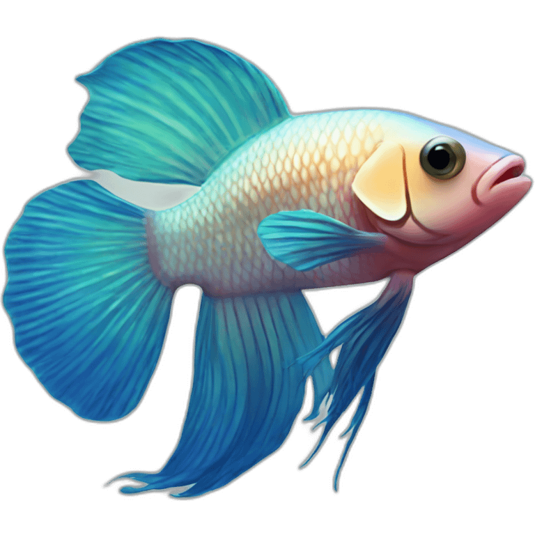 beta fish emoji