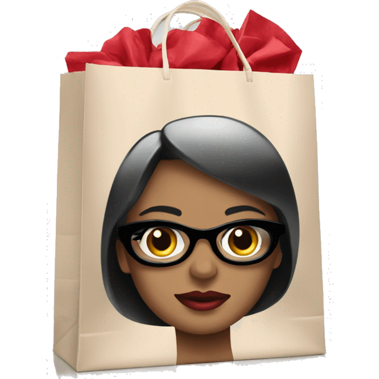 Sephora shopping bag emoji