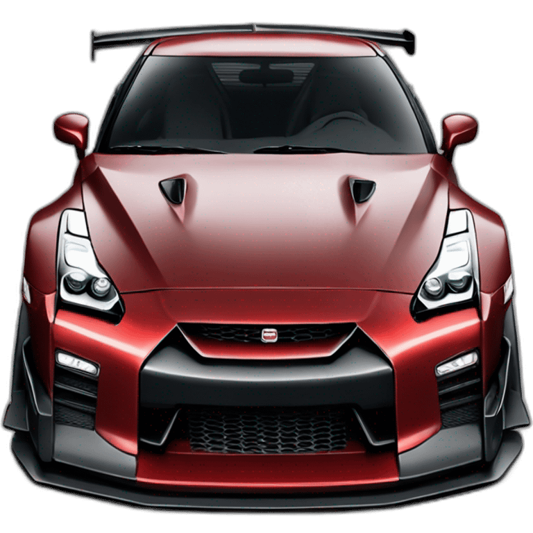 Nissan GTR liberty Walk Red emoji