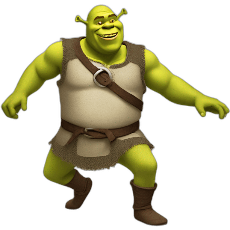 shrek danse emoji