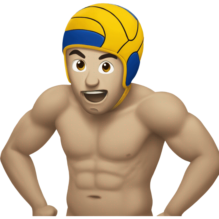 Water Polo farting emoji