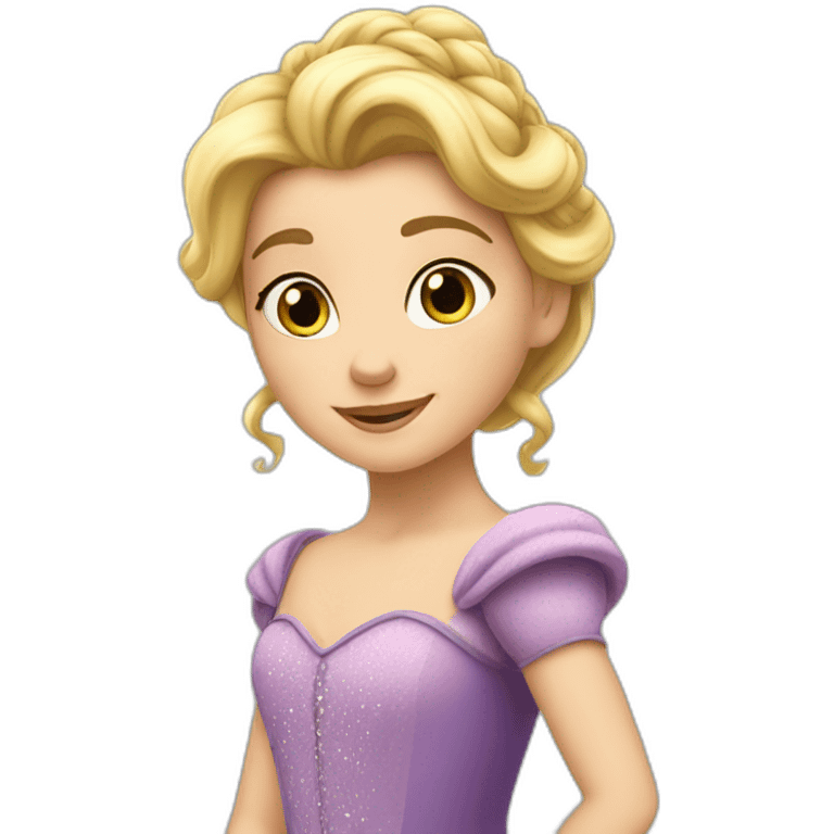 Princesse Raiponce emoji