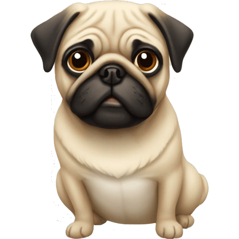 Pug emoji