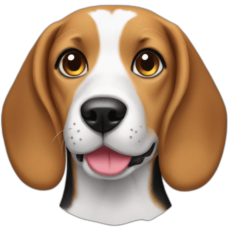 female beagle emoji