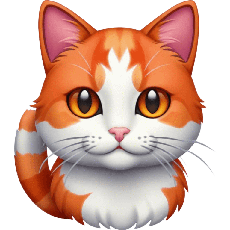 Calico cat emoji