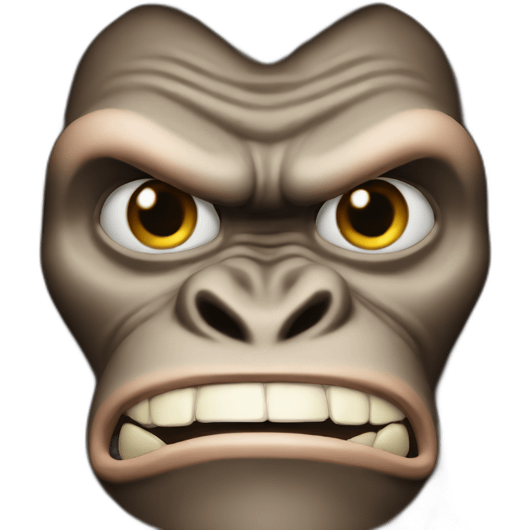 ape like fury emoji