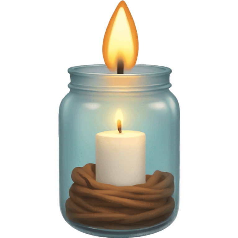 Candle in the jar emoji