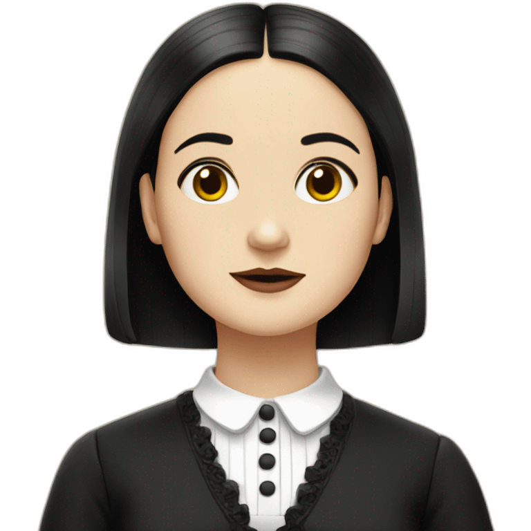 Wednesday adams emoji