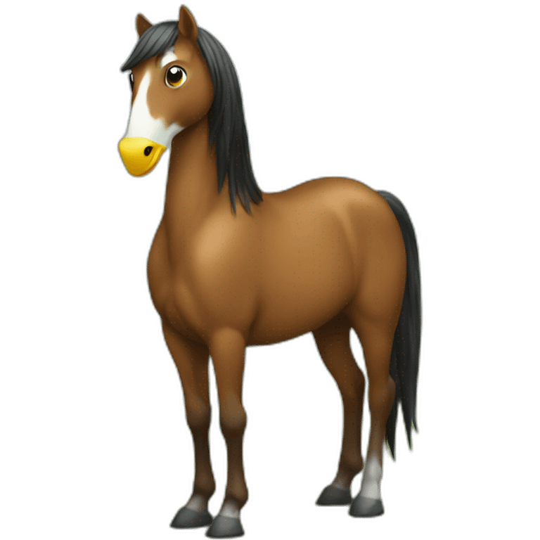 Duck Horse emoji