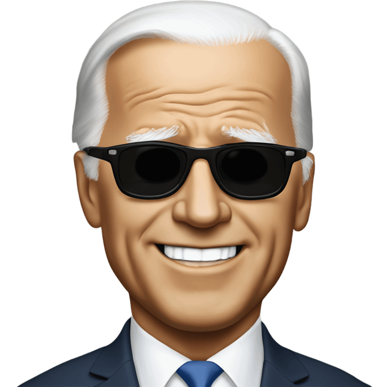 joe biden with shades emoji