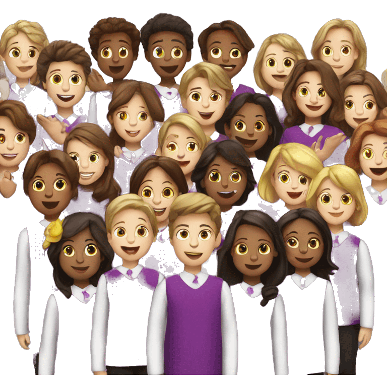 children's choir emoji