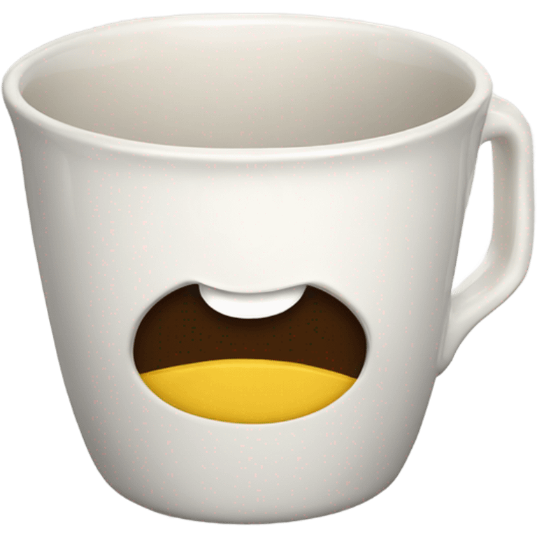 French ceramic cup emoji