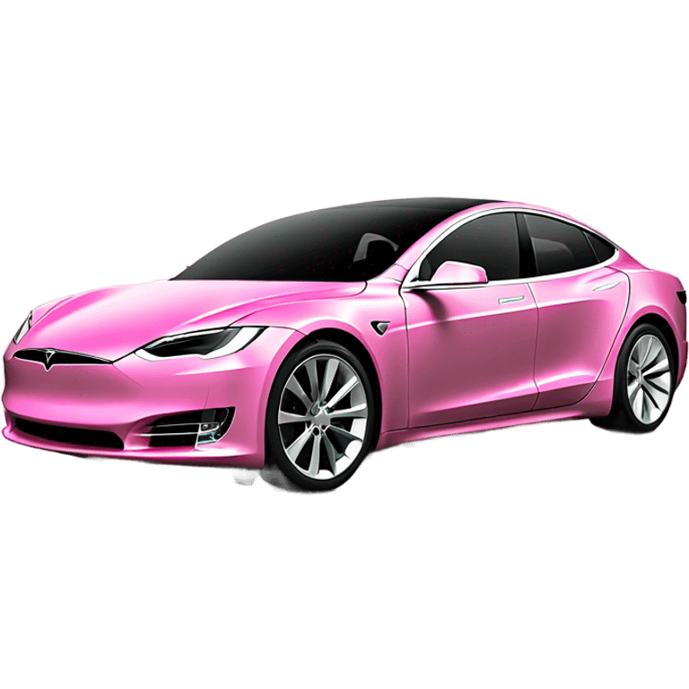 Pink tesla  emoji