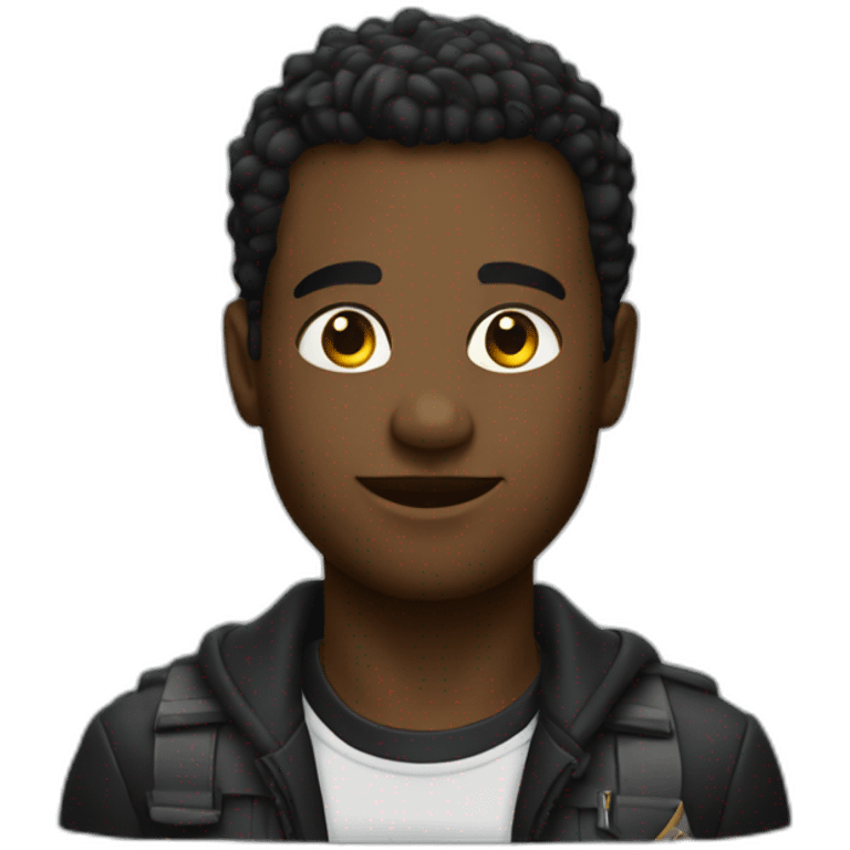 la voiture noire emoji